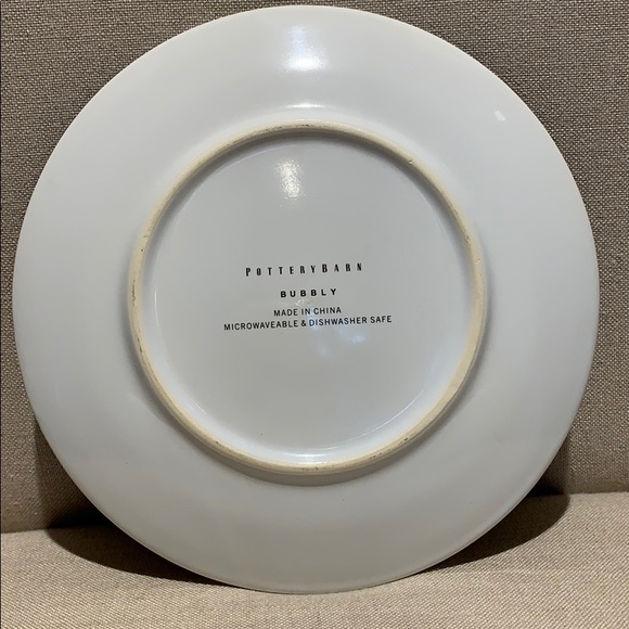 Pottery Barn Bubbly Decorative Plate - Picture 8 of 9
